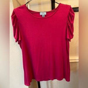 NWT - CeCe XL Fuchsia top